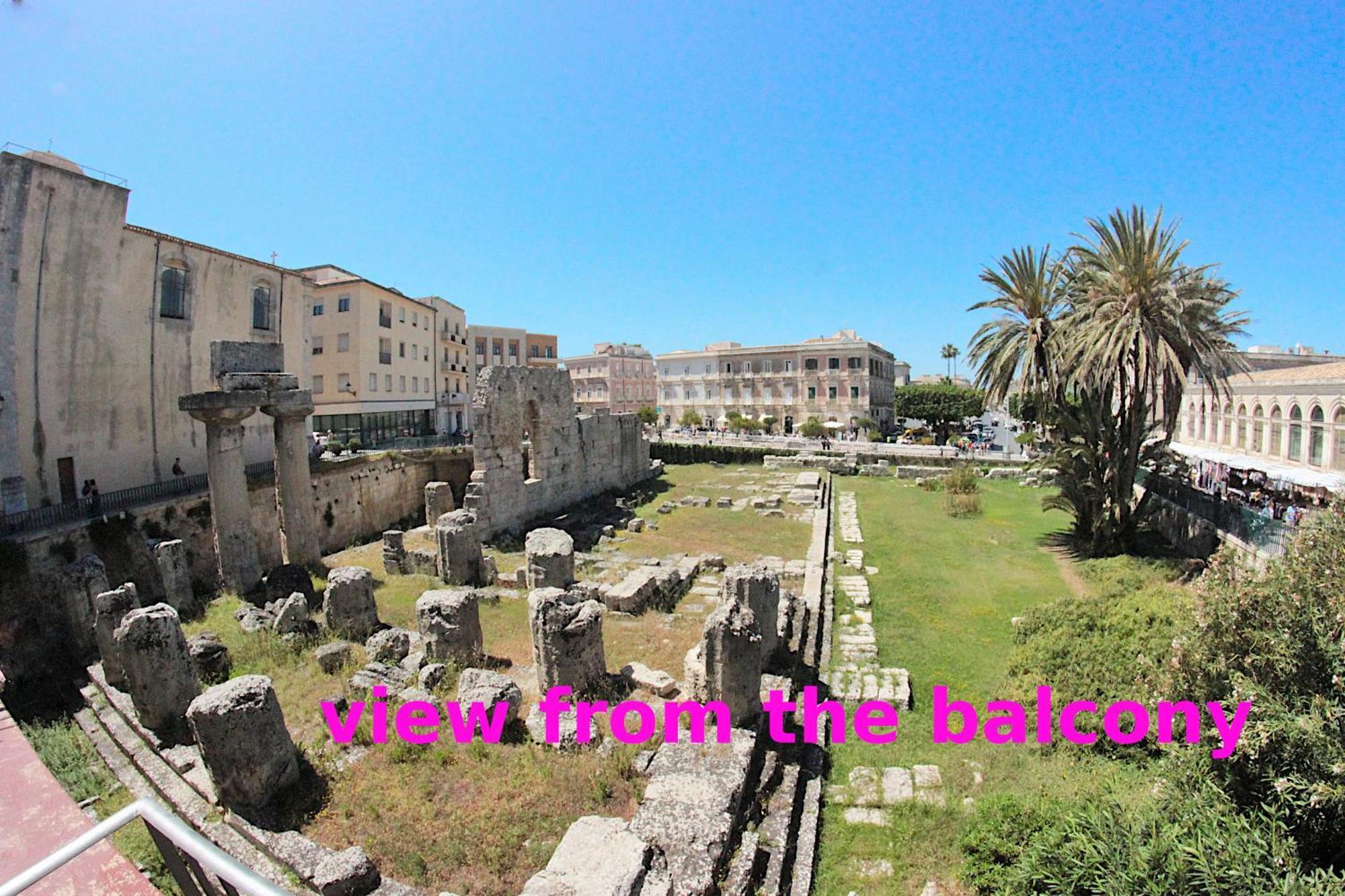 Apollonion Hh Above Apollo'S Temple Ortygia Apartment Syracuse Exterior photo