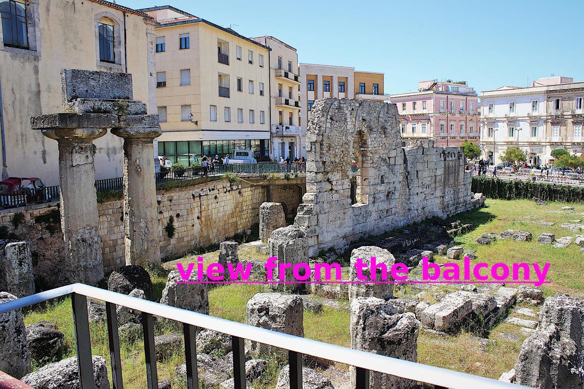 Apollonion Hh Above Apollo'S Temple Ortygia Apartment Syracuse Exterior photo