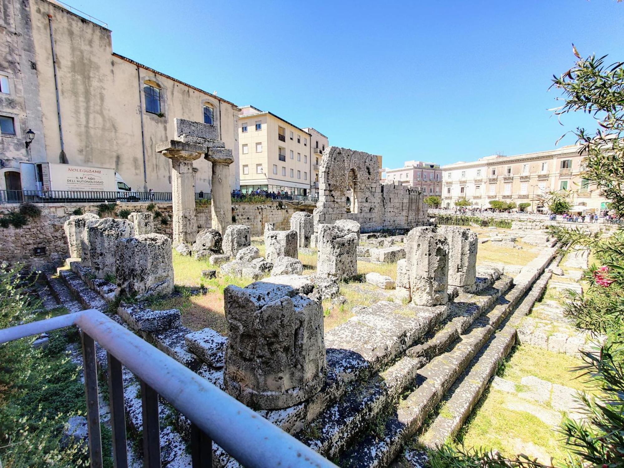 Apollonion Hh Above Apollo'S Temple Ortygia Apartment Syracuse Room photo