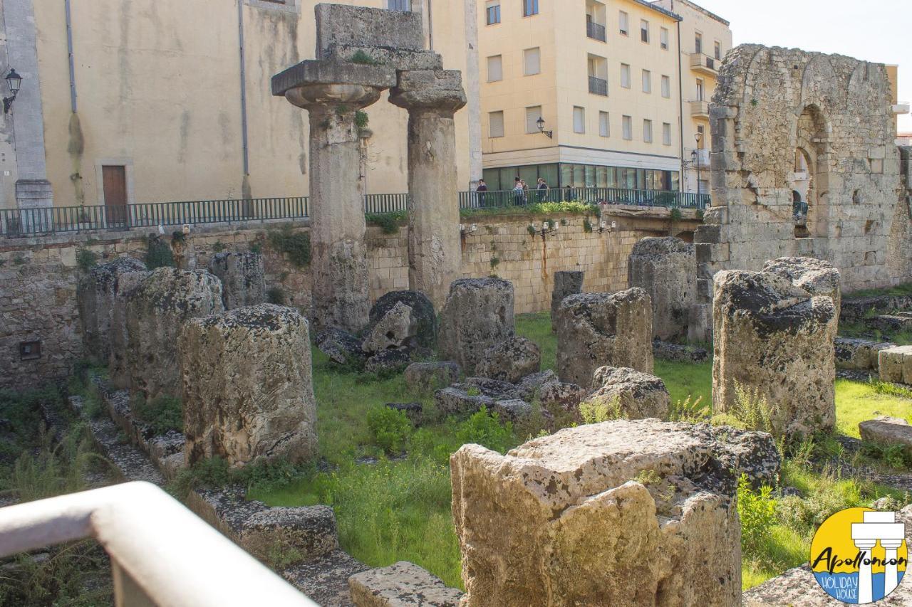 Apollonion Hh Above Apollo'S Temple Ortygia Apartment Syracuse Exterior photo